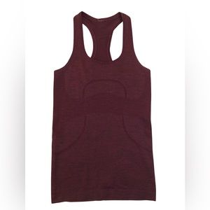 Lululemon tank top. Maroon. Size 2.
